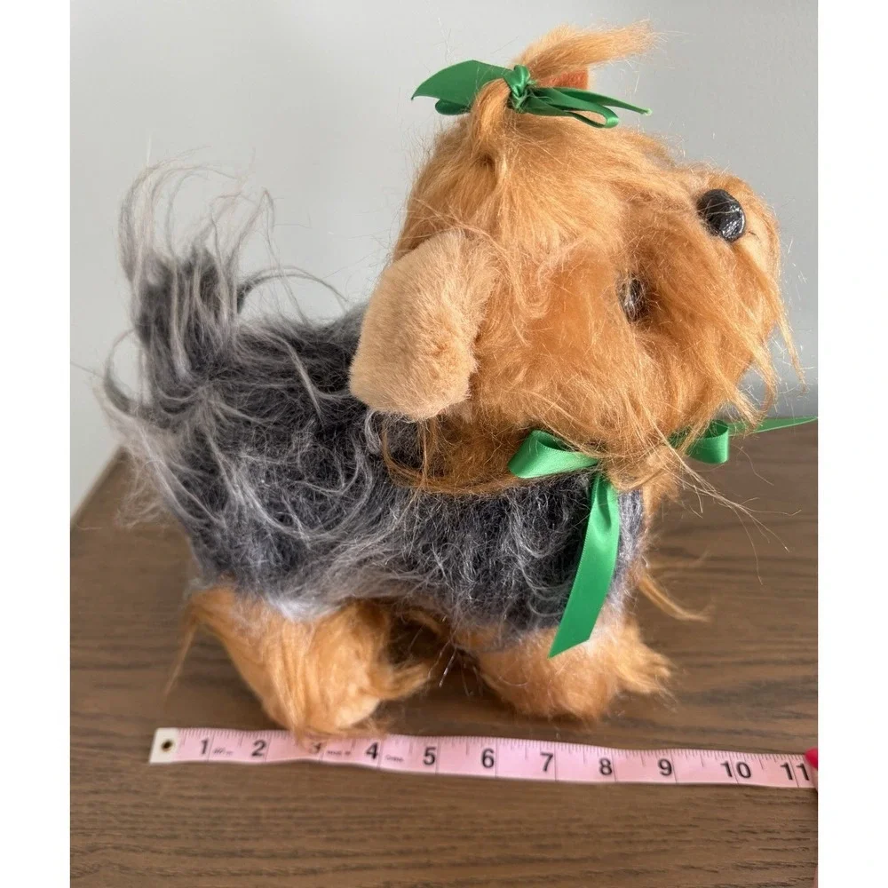 Vintage Russ Luv Pets Yorky Yorkshire Terrier Plush Dog 1979 Korea Tags Toy